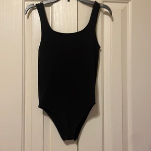 Black Fitted bodysuit